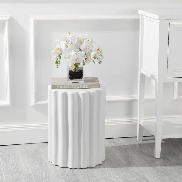 SAFAVIEH Tulett Ceramic Garden Stool | Bed Bath & Beyond