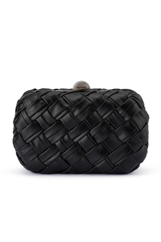 Haven Woven Clutch in Black | Revolve Clothing (Global)