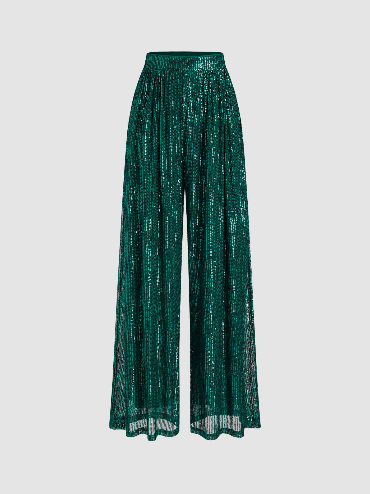 Sequined Pull-On Pant | Cider
