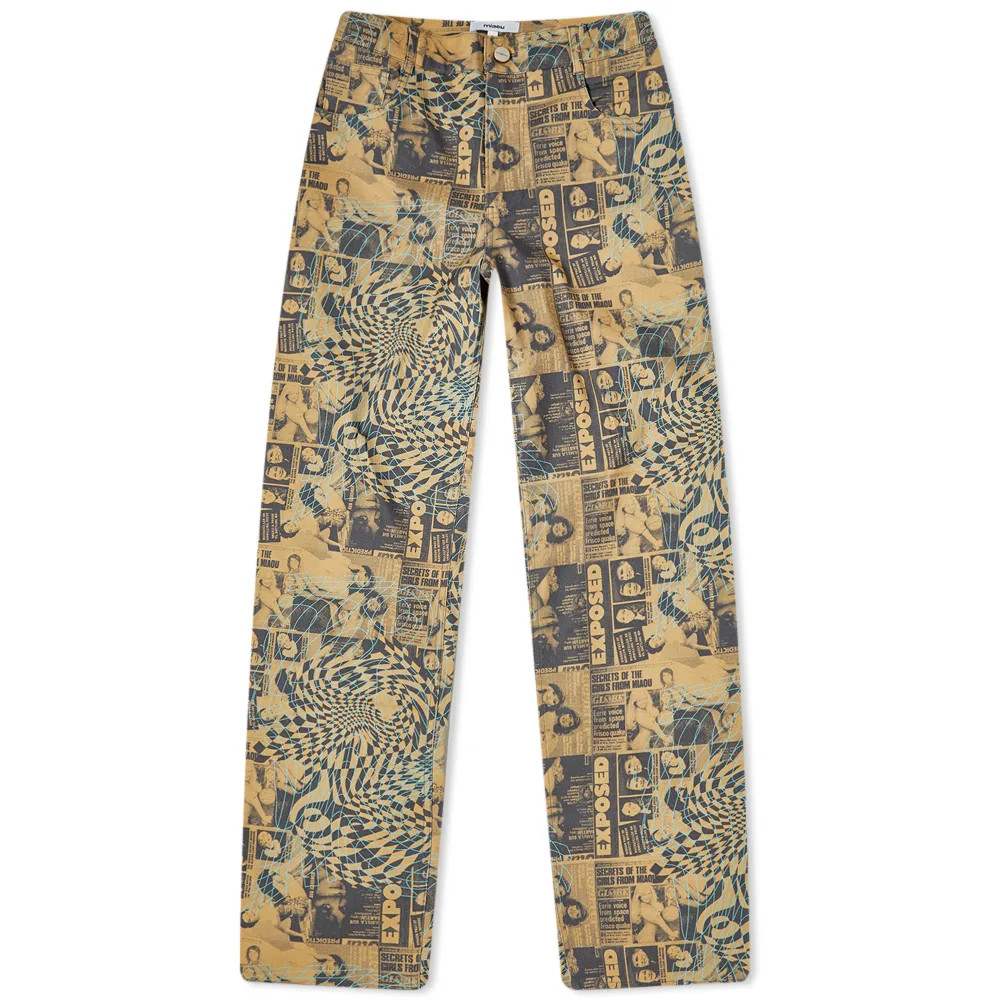 Miaou Fargo Printed Pant | End Clothing (US & RoW)