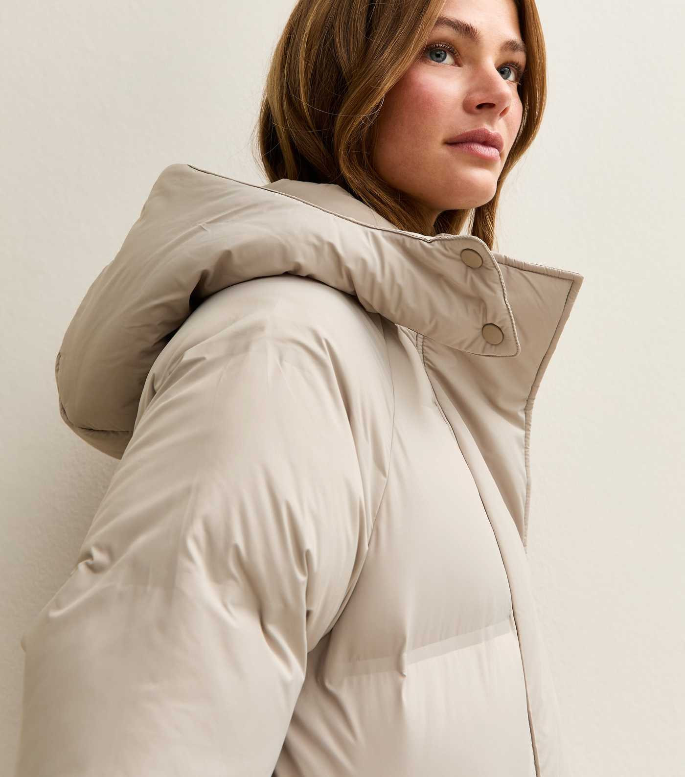 Mink Longline Padded Puffer Coat | New Look | New Look (UK)