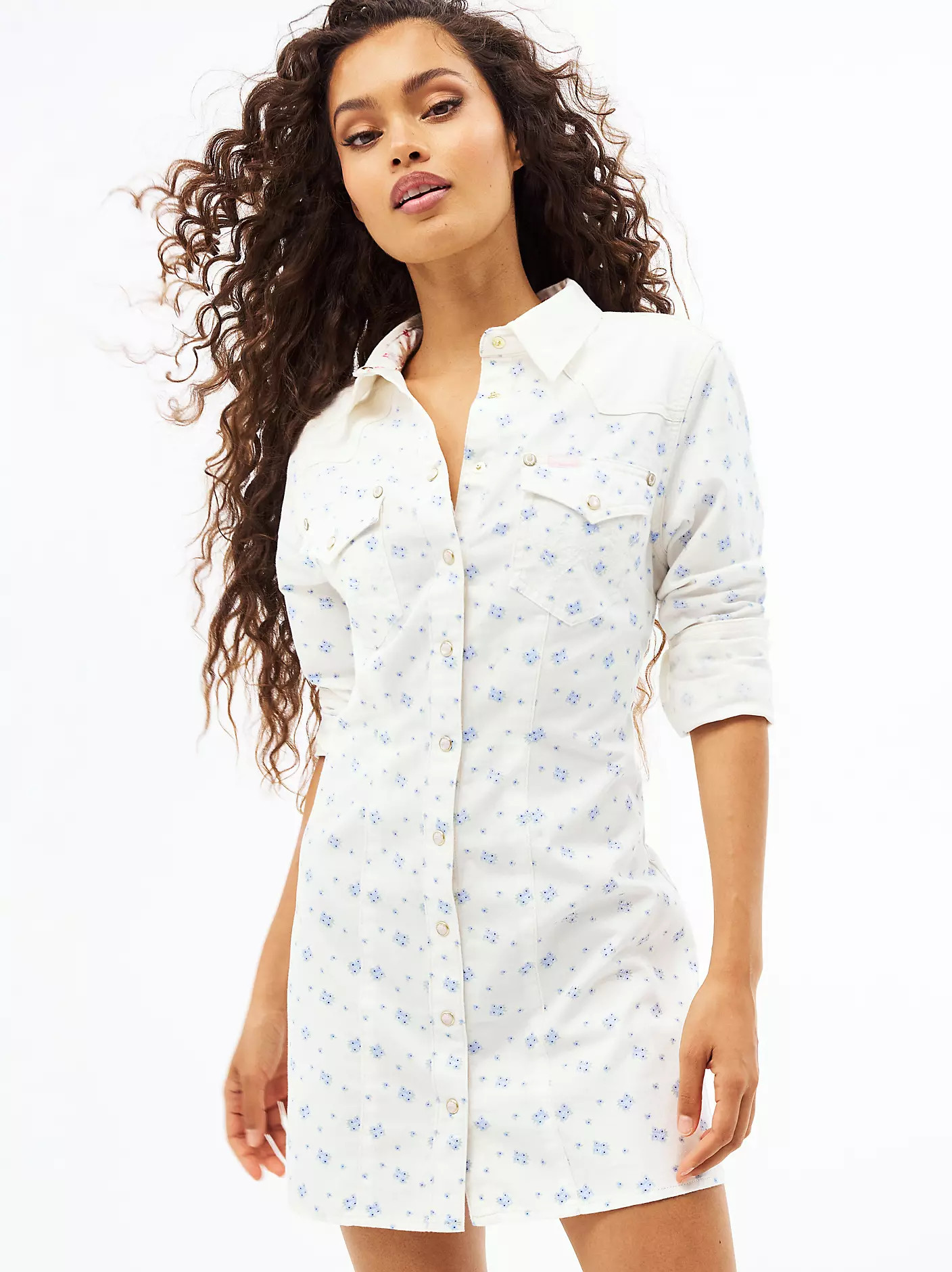 Wrangler x LoveShackFancy Shirt Dress | Wrangler