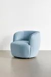 Dover Velvet Swivel Chair | Urban Outfitters (US and RoW)