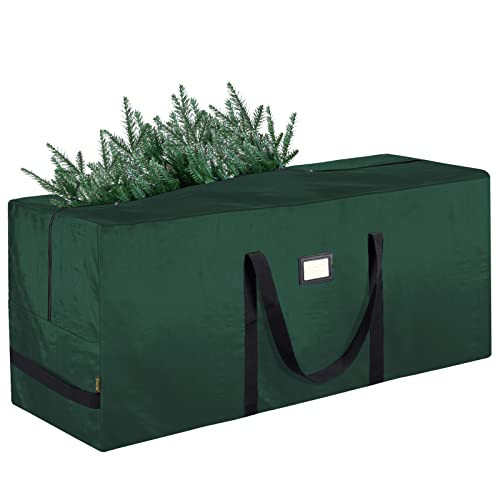 BALEINE 7.5 ft Extra Large Christmas Tree Storage Bag With Reinforced Handles and Dual Zippers for Wide Opening (Green) | Amazon (US)