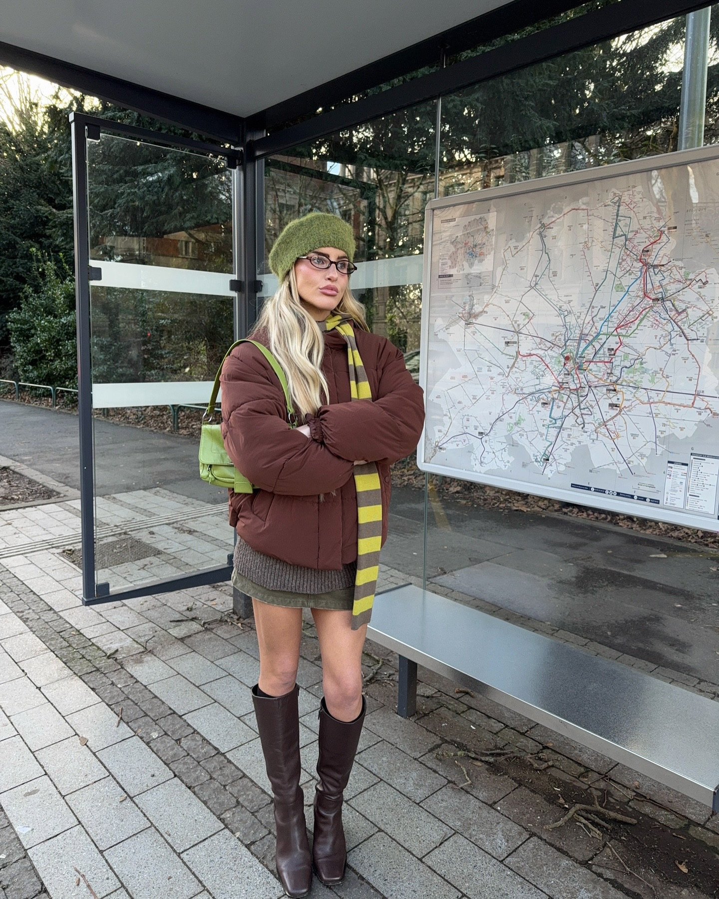 Green all the way 🤎🌿

#LTKeurope #LTKstyletip #LTKfrance