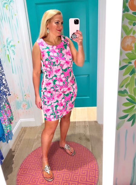The Lilly sunshine sale starts tomorrow 1/3/24 at 8am. So many dresses will be on sale! Can’t wait to see all of the Lilly Pulitzer dresses this year.

Wearing a size 12. This runs small, size up.




#LTKswim #LTKsalealert #LTKtravel