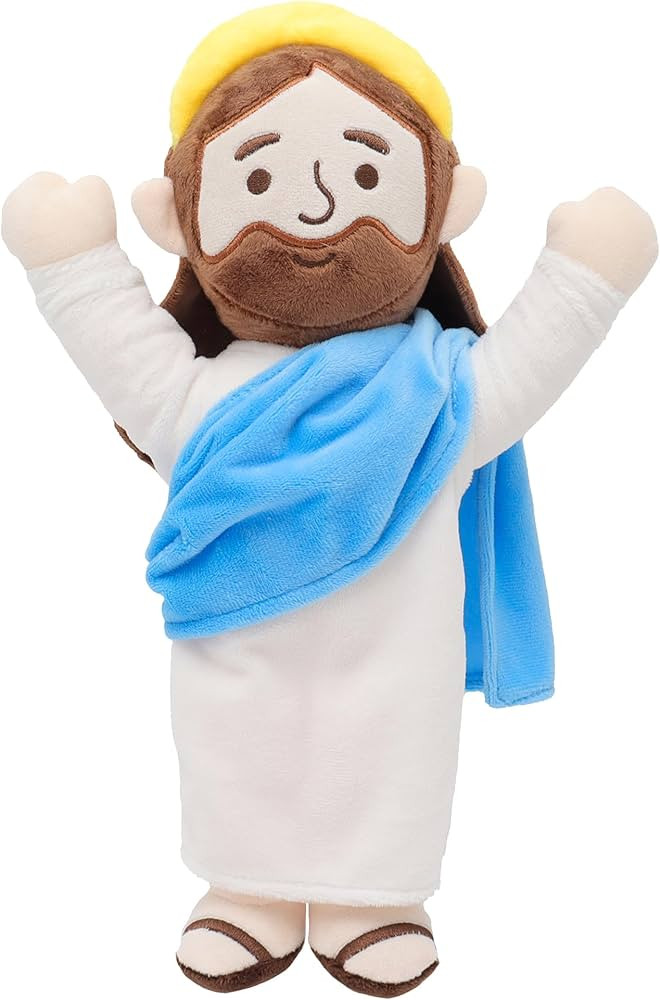 13" Jesus Plush Jesus Stuffed Doll Christian Plushie Doll for Easter Christmas Church Religious G... | Amazon (US)