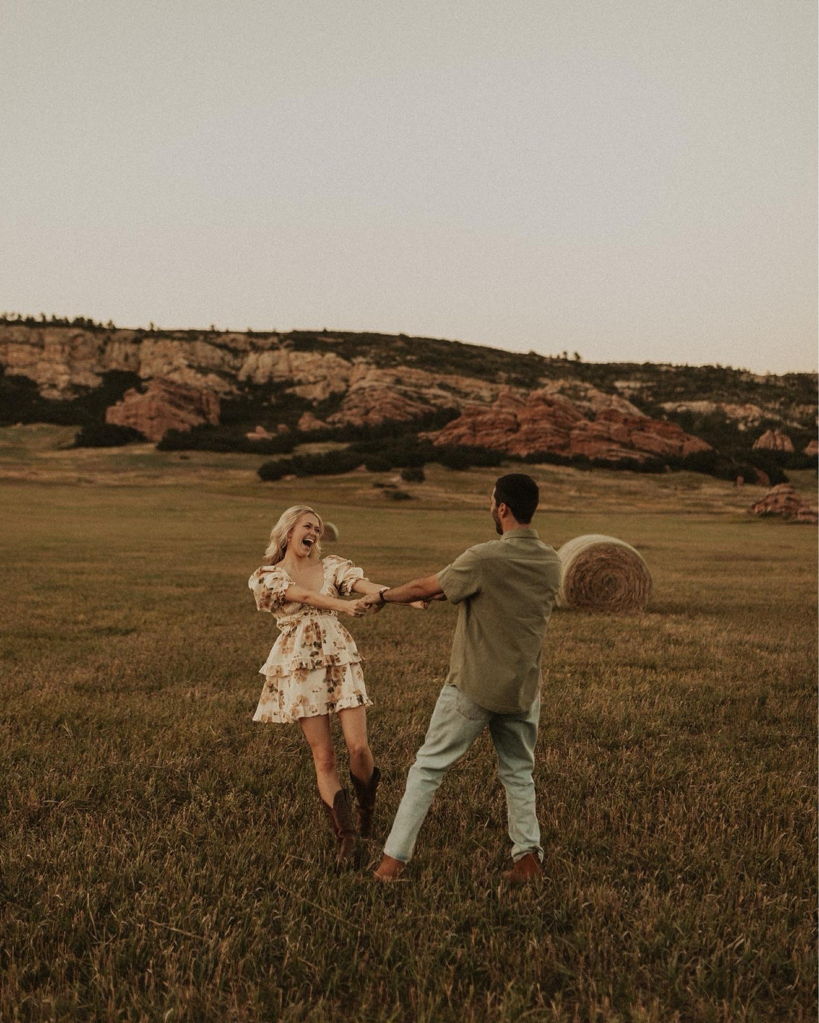 callie + hamilton colorado engagement || documentary photography, colorado engagement photos, mountain view, feild engagement photos, white dress, cowboy boots, western style, photography, candid engagement photos, western style, 2024 bride, weworewhat, men’s style, engagement photo outfit

#LTKwedding #LTKMostLoved