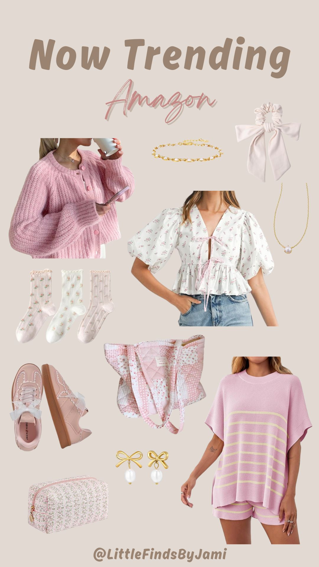 Women's pink outfits. Spring summer finds on Amazon. Sweater. Valentine's Day look. Cute trendy. New arrivals. Jewelry. Gifts for her. Galentine's. Baby shower.  

 

#LTKValentine #LTKgrwm #LTKootd