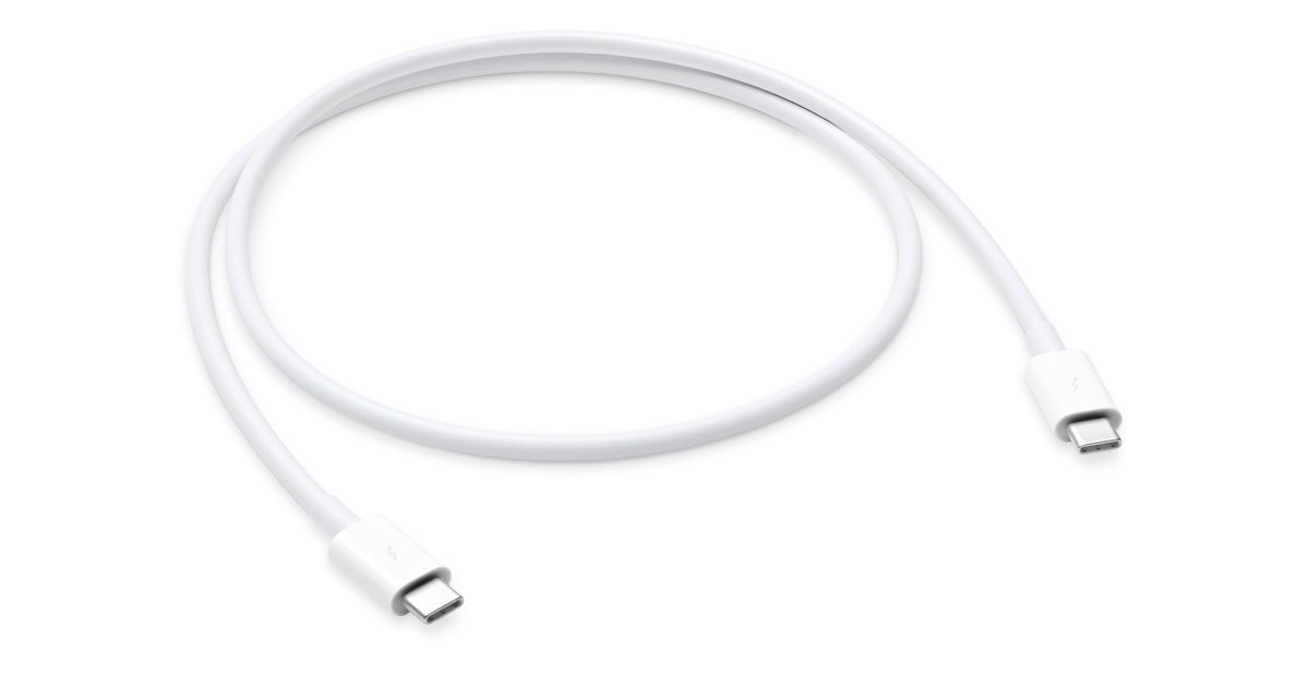 Thunderbolt 3 (USB‑C) Kabel (0,8 m) | Apple (DE)