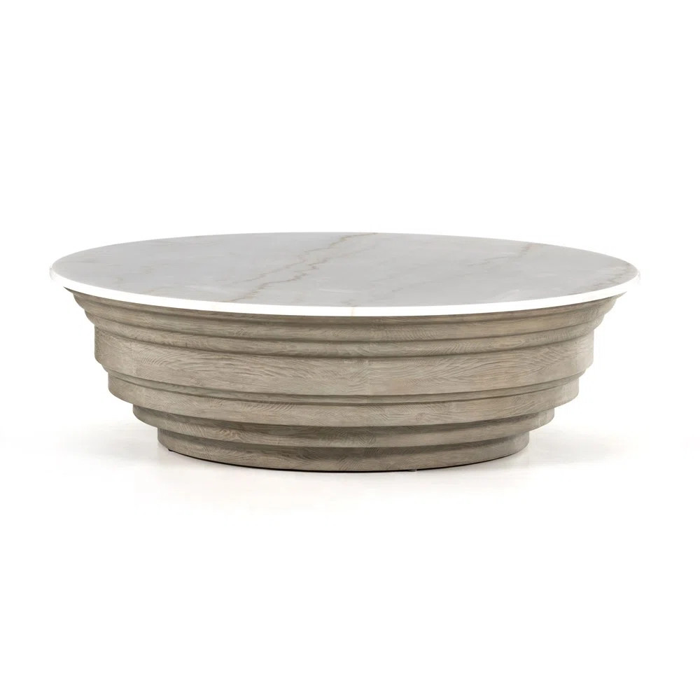 Torreon Marble Top Single Coffee Table | Wayfair North America