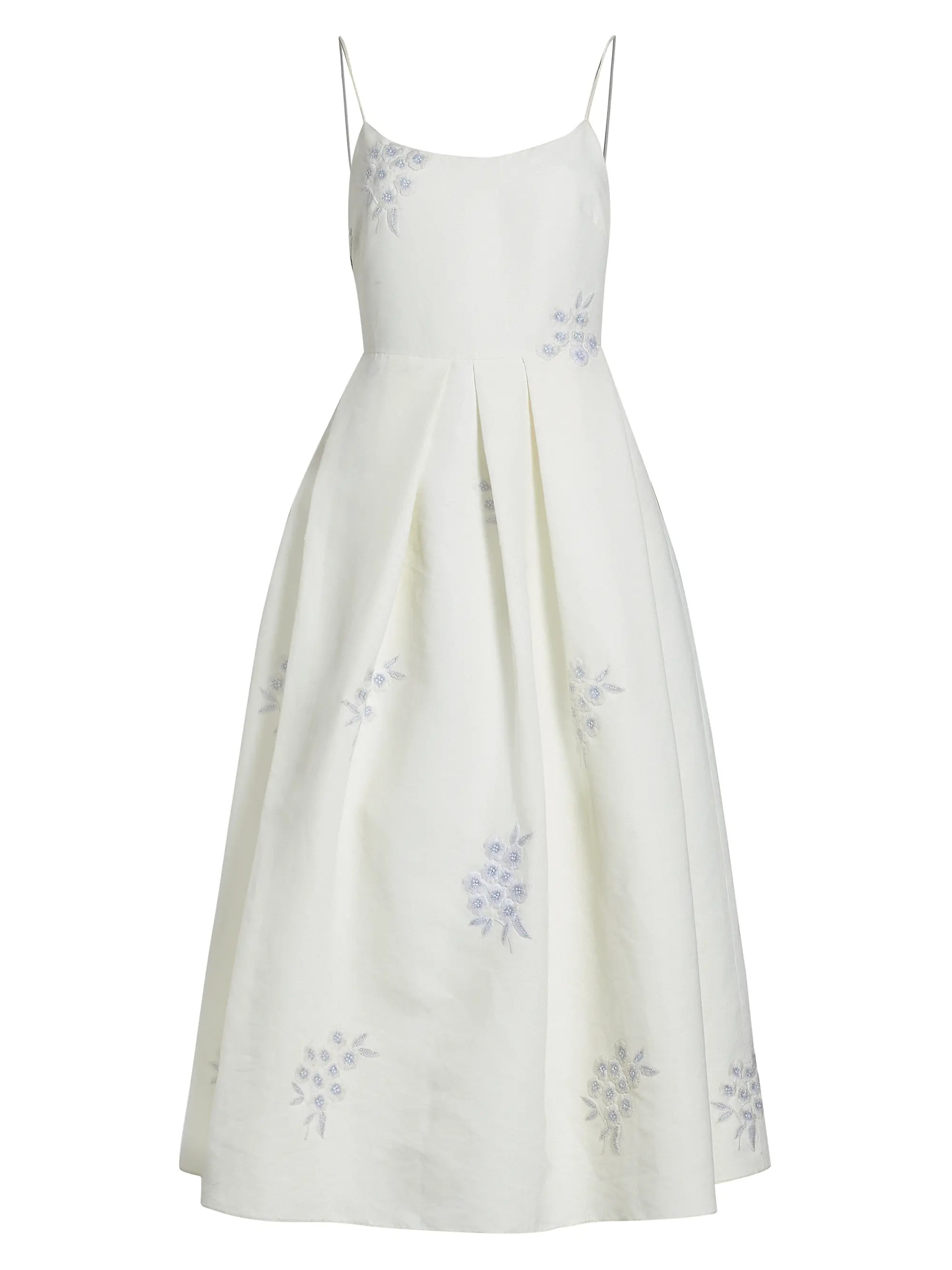 Audra Embroidered Midi dress | Saks Fifth Avenue