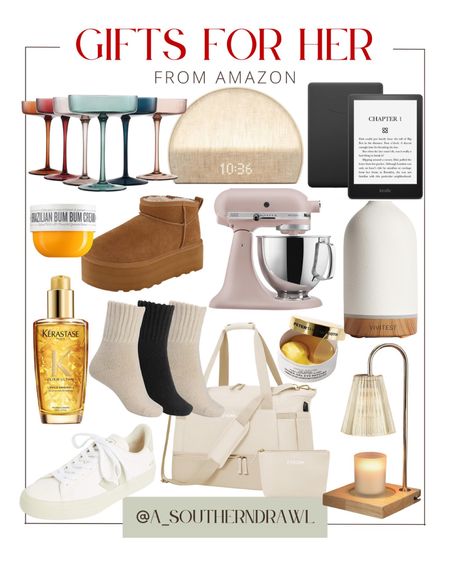 Gifts for her from Amazon - Amazon gift guide - gifts for women - gifts for wife - gifts for girlfriend - gifts for daughter - Amazon gifts for women

#LTKGiftGuide #LTKSeasonal #LTKHoliday