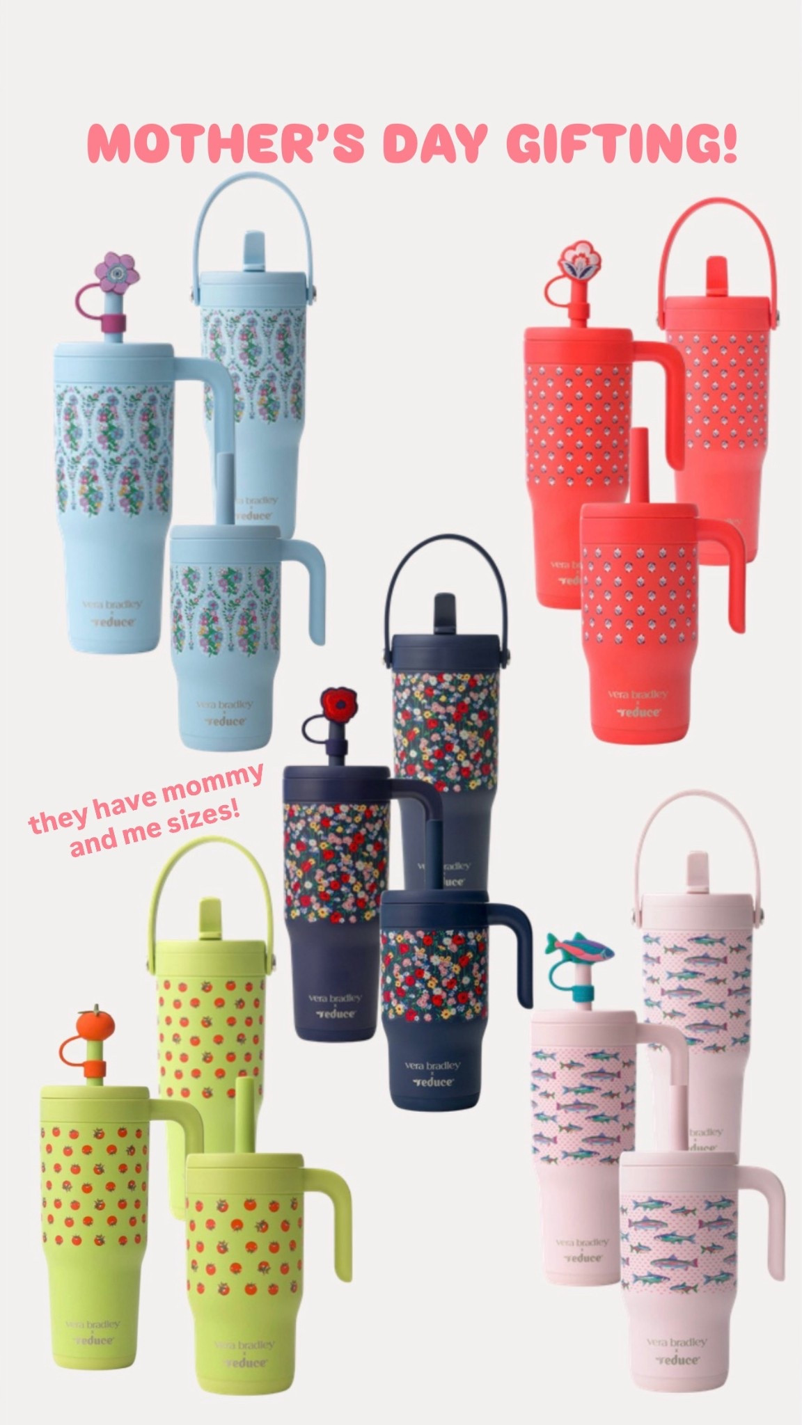 How cute are these cups for Mother’s Day gifting??? You can fill them with some goodies and they also have mommy and me sizes! 

#LTKmomlife #LTKSeasonal #LTKHome