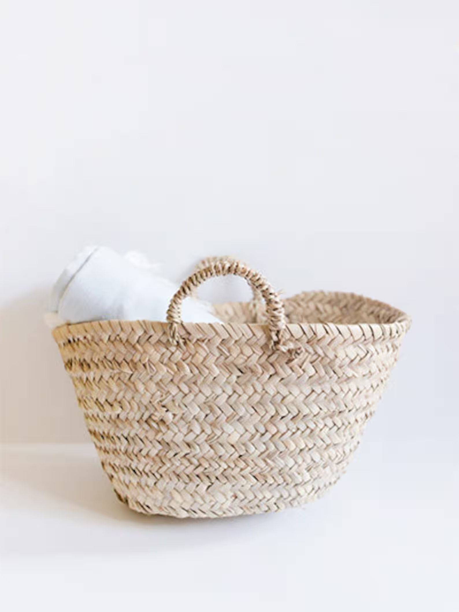 Woven Natural Straw Basket, Mini Size, Planter, Market Straw Tote, Decorative Basket, Storage, Be... | Etsy (US)