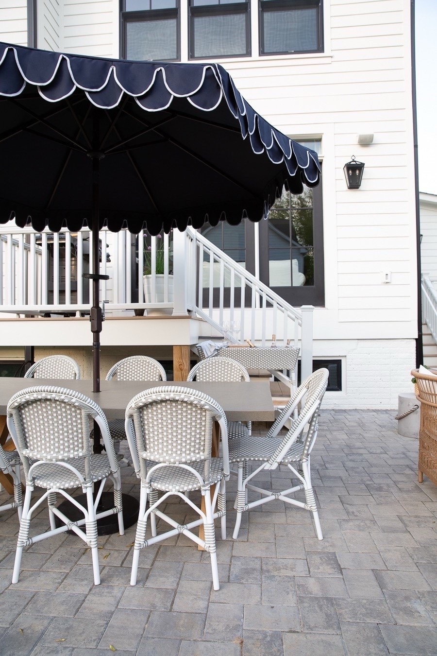 Outdoor patio furniture, patio set, outdoor dining table and chairs, outdoor decor, patio 

#LTKHome #LTKSeasonal