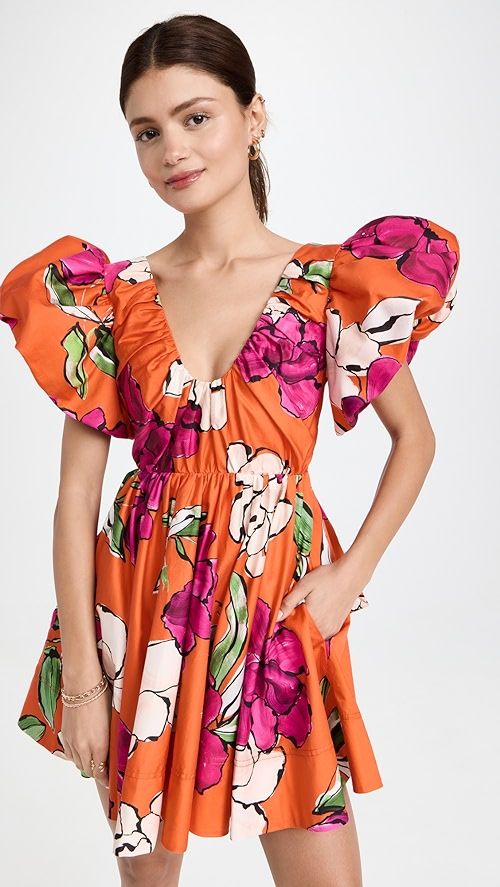 Aje Gretta Bow Back Mini Dress | SHOPBOP | Shopbop