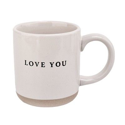 Sweet Water Decor Love You Stoneware Coffee Mug -14oz | Target
