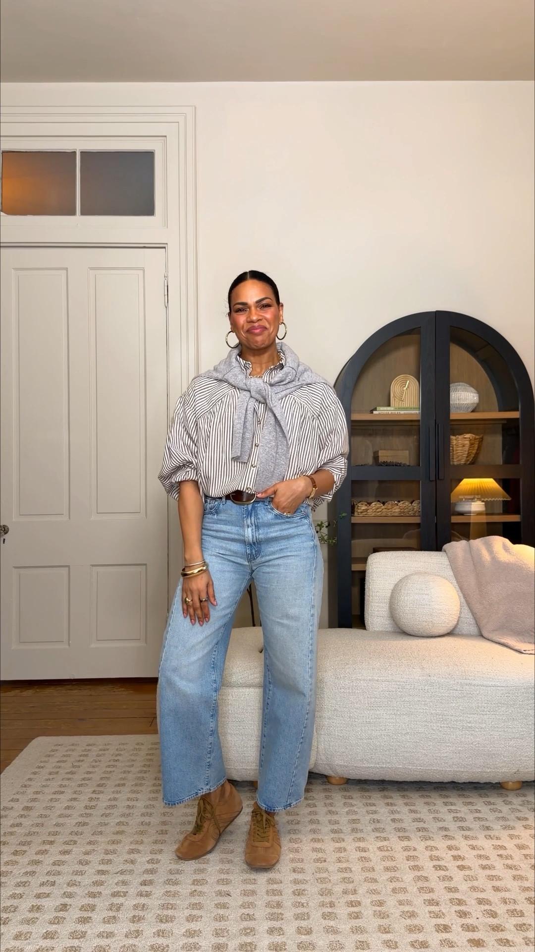 You all have spoken, we are loving these jeans! They’re so versatile! So are these cropped barrel leg jeans, they can be worn with any shoe! I’m 5’4 wearing a 26 in both jeans and a small in all the tops! 



#LTKgrwm #LTKootd #LTKSeasonal