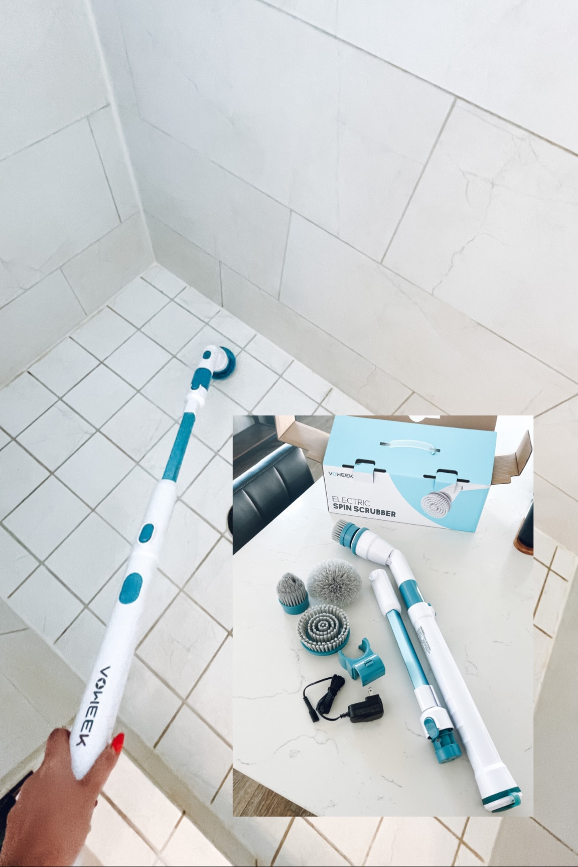 Love this electric scrubber brush for cleaning!!! 

It looks like my exact one isn’t sold anymore (had it over a year) but I found some similar ones and I think a few of them may actually be even better than the one I have!

| cleaning tools | cleaning bathroom 
#LTKhome