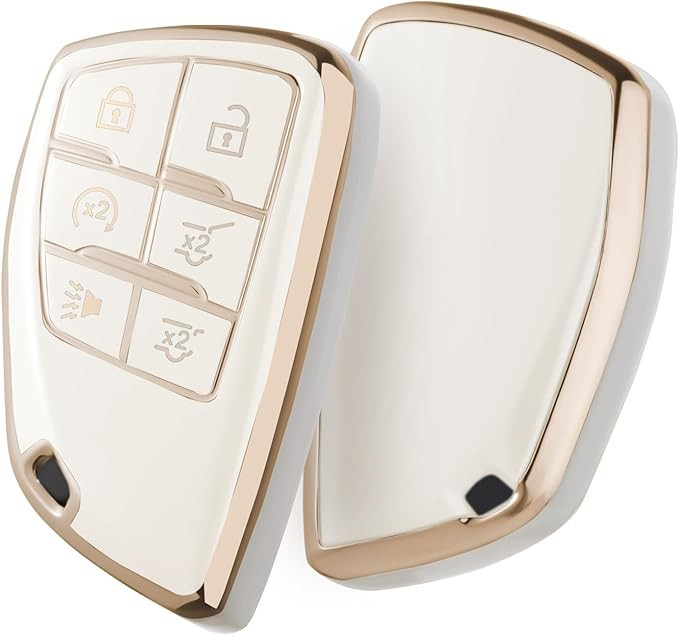 ELOHEI for Chevy Key Fob Cover, Premium Soft TPU Key Case Compatible with 2021 2022 2023 Chevrole... | Amazon (US)