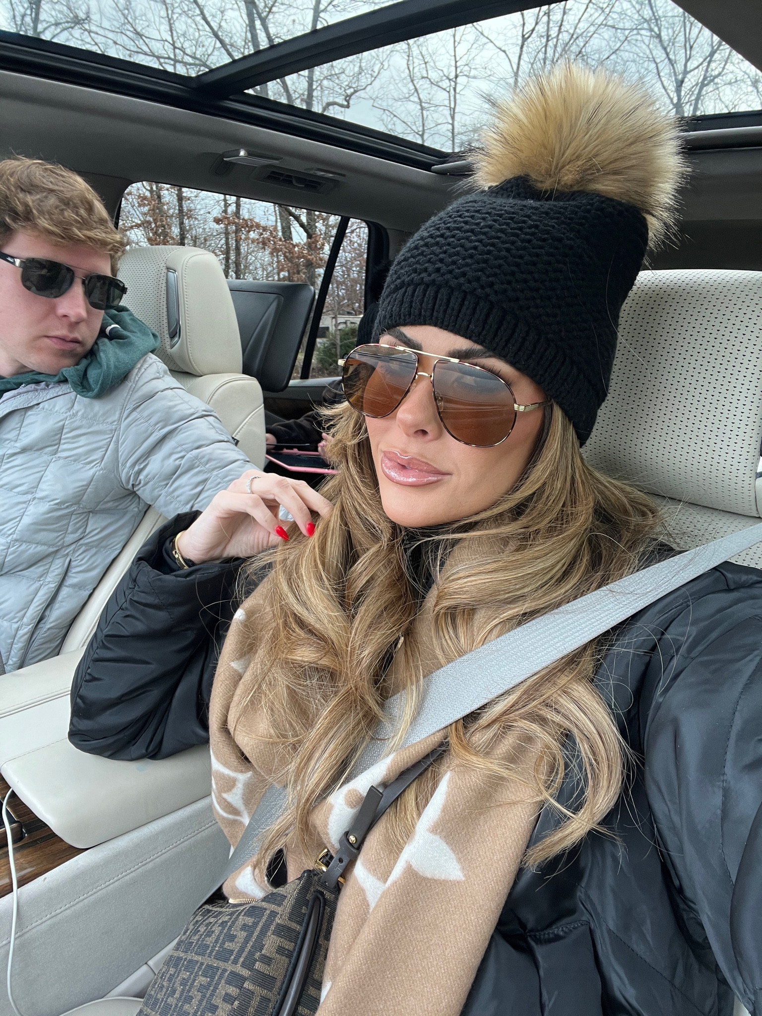 Women’s sunglasses, winter beanie, winter hat, winter hat, Nordstrom, casual winter outfit, black beanie, Emily Ann Gemma 

#LTKsalealert