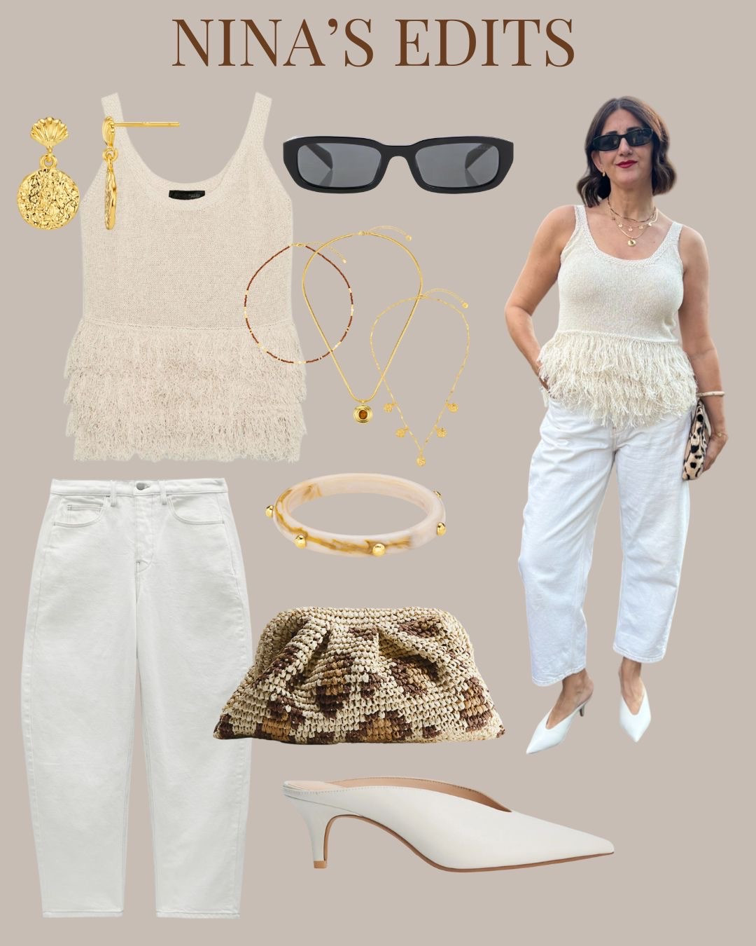 Summer outfit | jeans & a statement top

#LTKdatenight