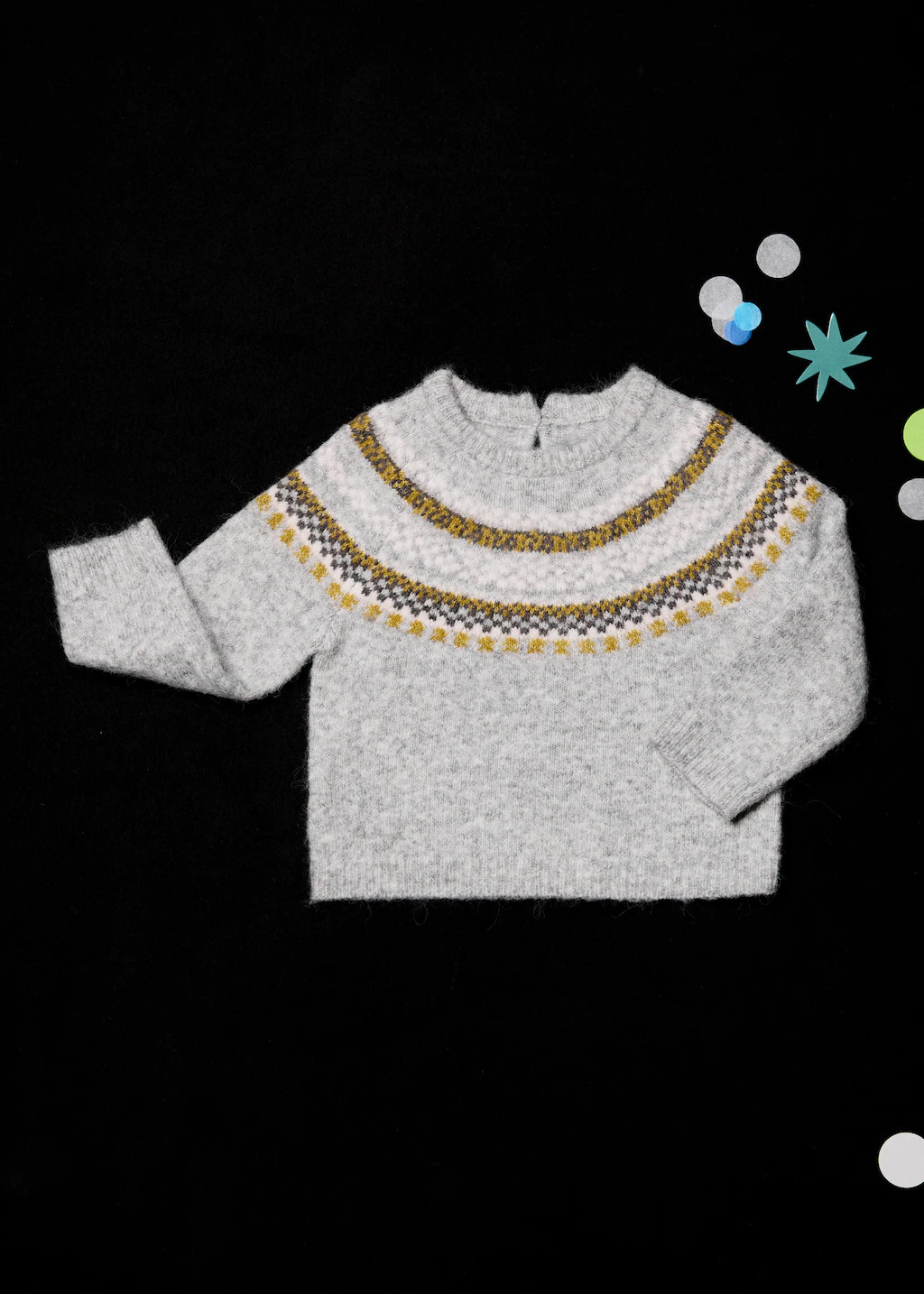 Jacquard knitted sweater | Mango (US/MX/AU)