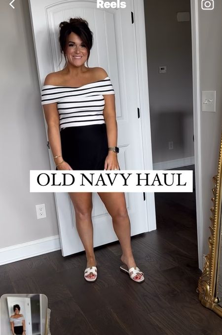 OLD NAVY HAUL!! These pieces are SO good and SO affordable!  

I’m wearing sizes:
Off the shoulder top: M
Skort: M (needed a L)
Crochet tank: XL
Linen long skirt: M (needed a L)
Linen tube top mini dress: M
Striped sweater: XL
Olive green cropped tank: M
Denim: 31P
Cropped polo ribbed sweater: M
Denim shorts: L

#LTKsalealert #LTKstyletip #LTKmidsize
