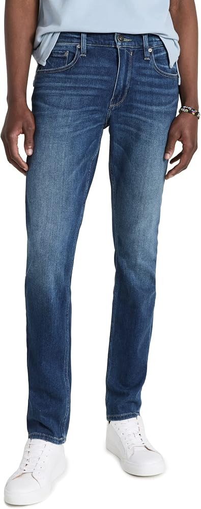 PAIGE Men's Federal Transcend Vintage Slim Straight Jeans | Amazon (US)