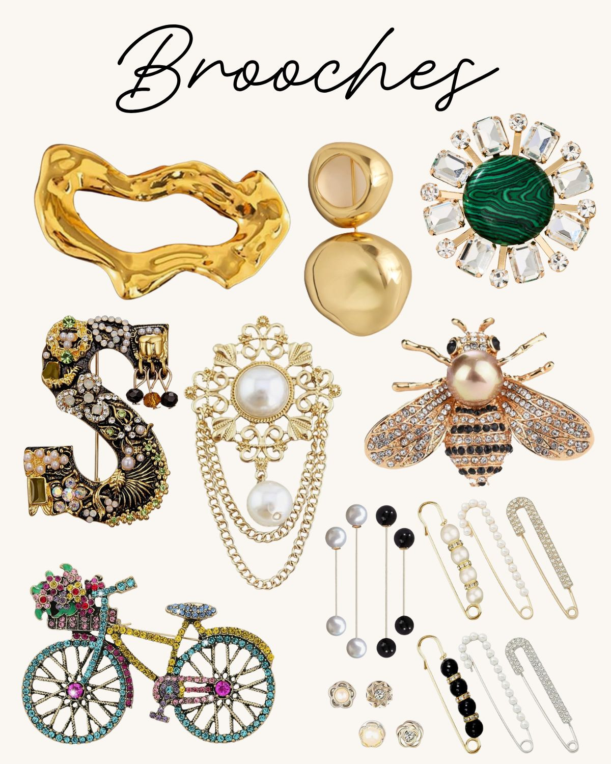 Brooches are slowly becoming the “it” trend of the season, so here are a few stellar options to consider

#LTKootd #LTKSaleAlert #LTKSeasonal