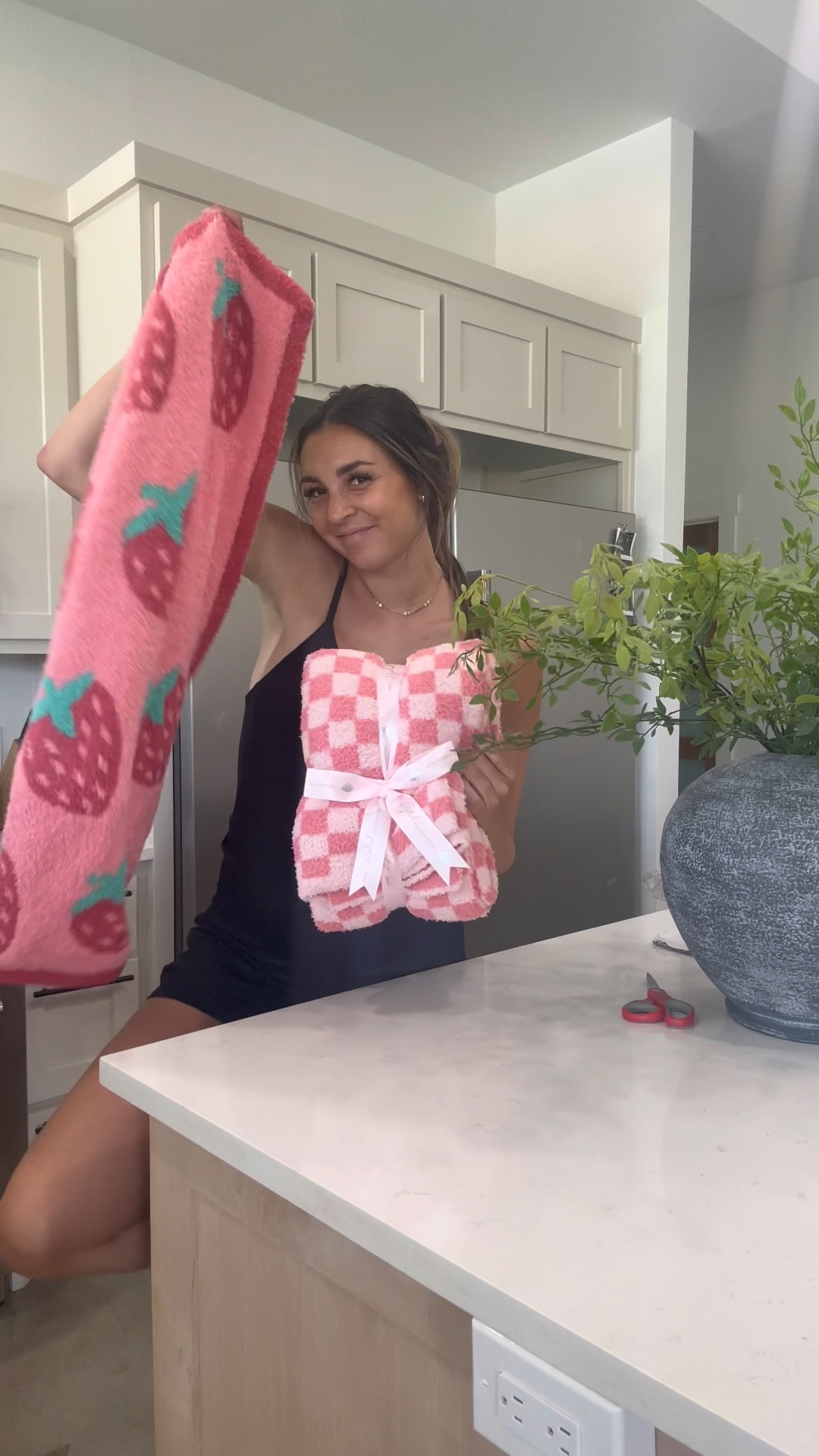 Stroller size in strawberry and next size up in checkered! 

Hey madi Nelson, styled collection blankets, home decor, barefoot dreams blanket dupe 

#LTKsalealert #LTKbump #LTKbaby
