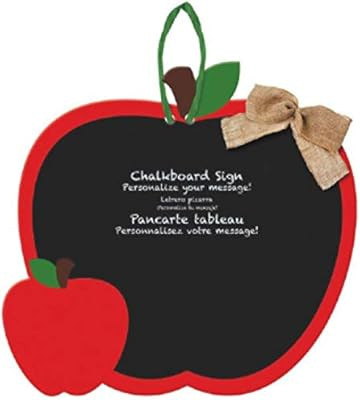 Amscan 241255 Apple Chalkboard Sign, 1ct | Amazon (US)