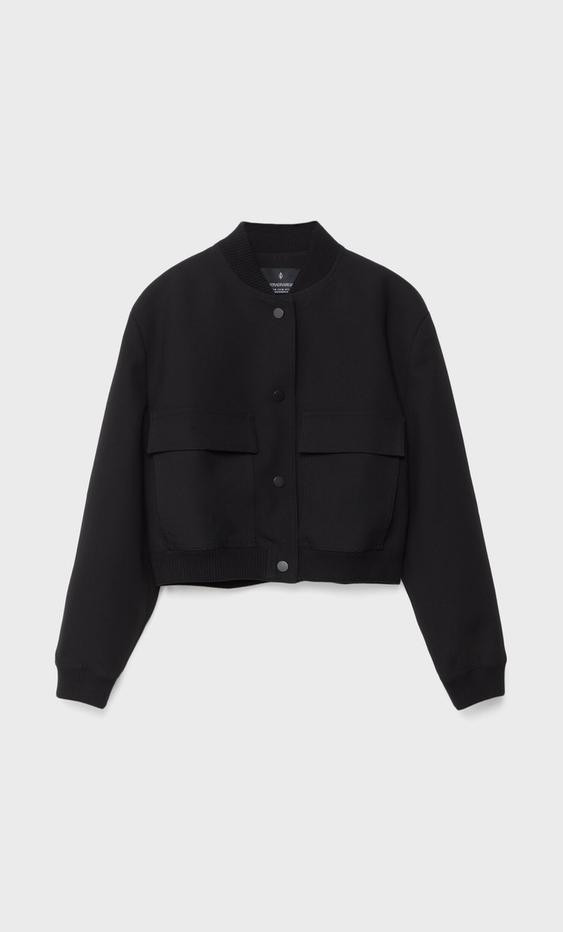 Bomber jacket with maxi pockets | Stradivarius (UK)