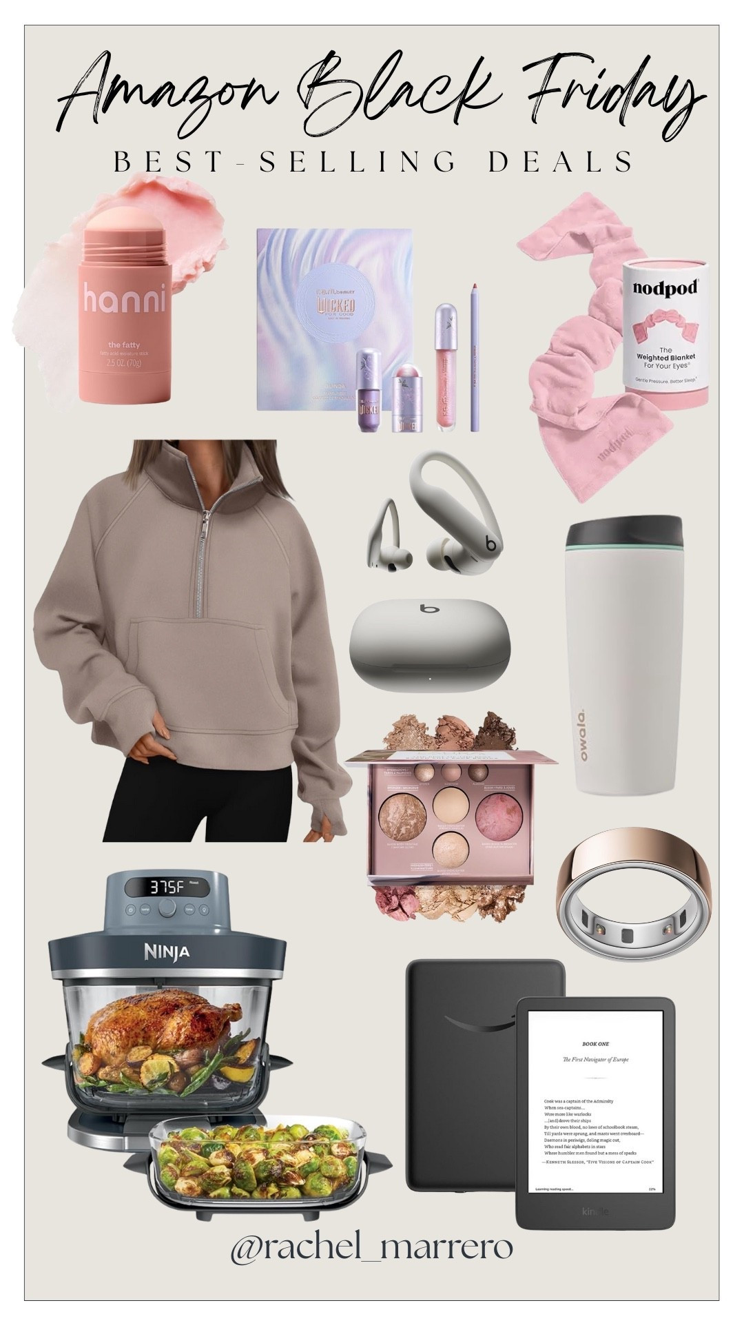 Amazon Black Friday deals!  Love these best sellers for gifts or for yourself! 

Nod pod, ninja nontoxic air fryer, kindle, wicked makeup, moisturizing stick, oura ring, travel mug, makeup, beats ear phones 

#LTKootd #LTKHome #LTKSaleAlert