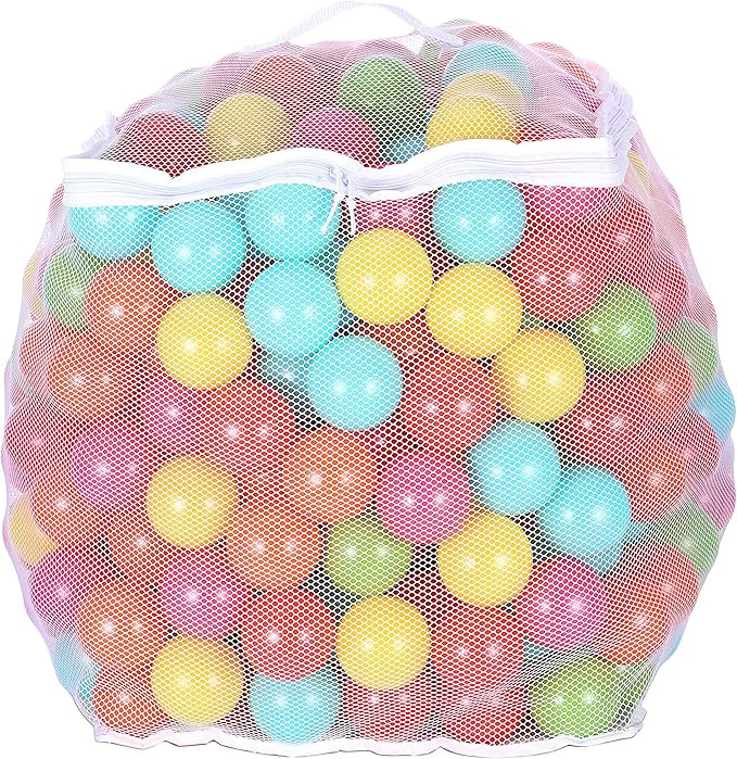 BalanceFrom 2.3-Inch Phthalate Free BPA Free Non-Toxic Crush Proof Play Balls Pit Balls- 6 Bright... | Amazon (US)