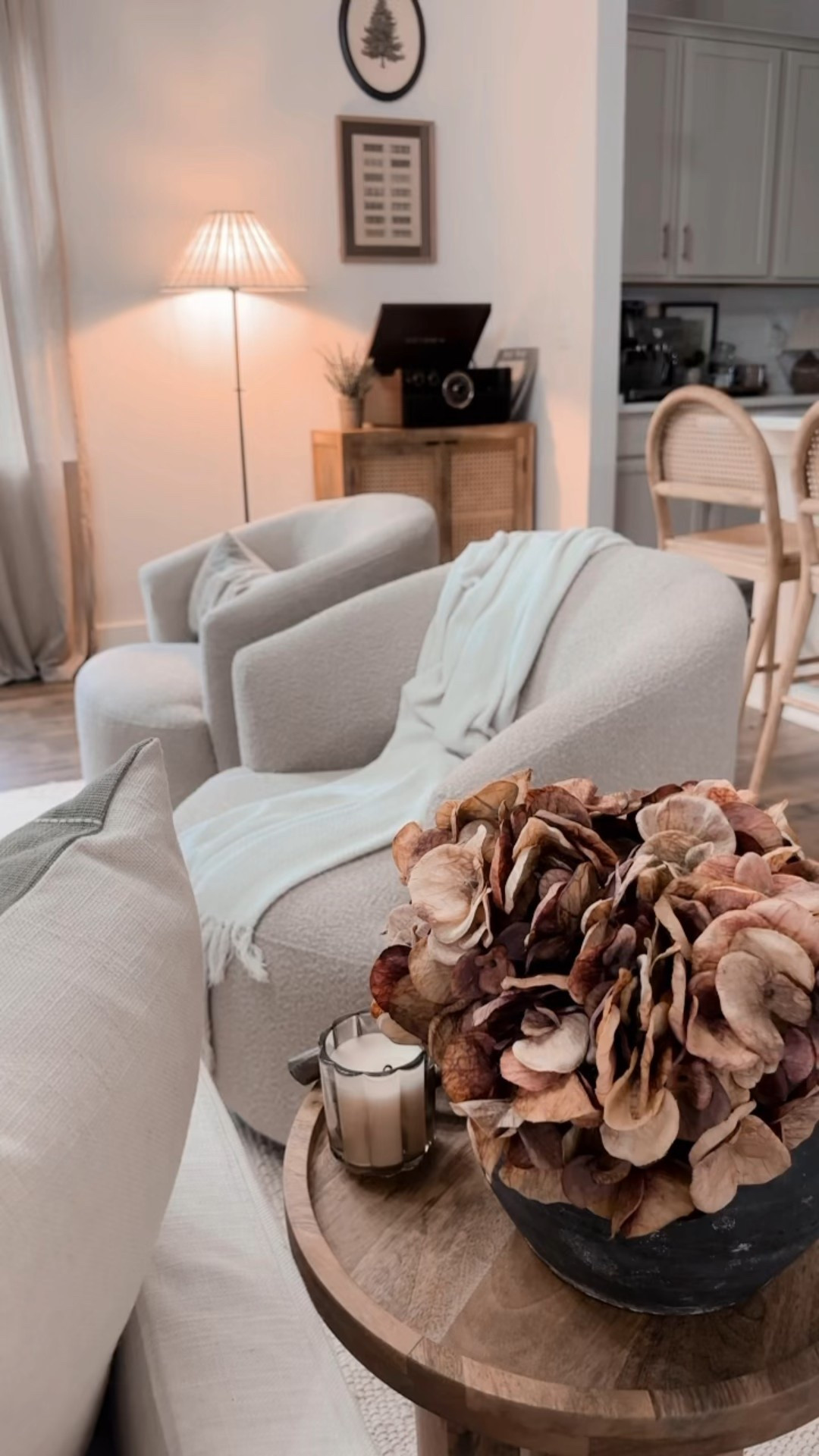 Style and affordability meet with these boucle spinning accent chairs from Walmart. These are in the color Taupe. The price is “chef kiss"

#LTKHome