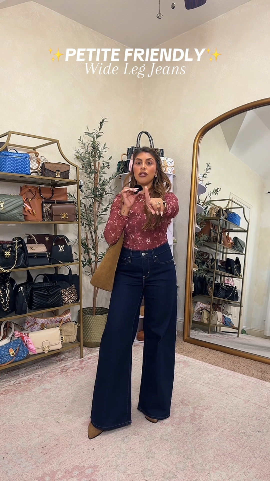 I finally found wide leg jeans that don’t drag. These are the Levi’s 318 Shaping Wide Leg jeans from Amazon, and they’re actually petite-friendly 👏. They fit perfect, the quality’s insane, and they give that effortless wide leg vibe without any hemming. Linking them in my Amazon storefront 🤍 #amazonfinds #amazonfashionfinds #petitefashion #petitestyle #levisjeans 

#LTKSeasonal #LTKPetite #LTKStyleTip
