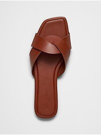 Vegan Leather Braided Sandal | Banana Republic Factory