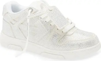 Off-White Out of Office Crystal Embellished Low Top Sneaker (Women) | Nordstrom | Nordstrom