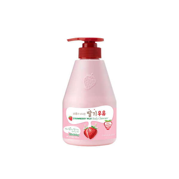 Kwailnara - Milk Body Cleanser - 560g - Strawberry | Stylevana
