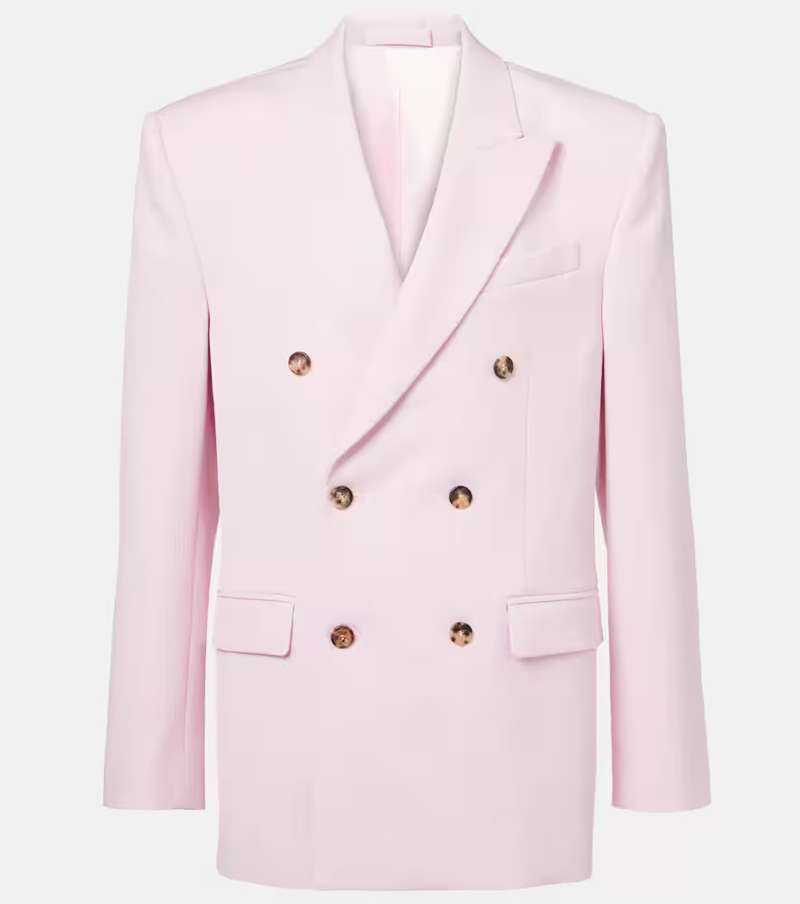 Wardrobe.NYC Double-breasted virgin wool blazer | Mytheresa (INTL)