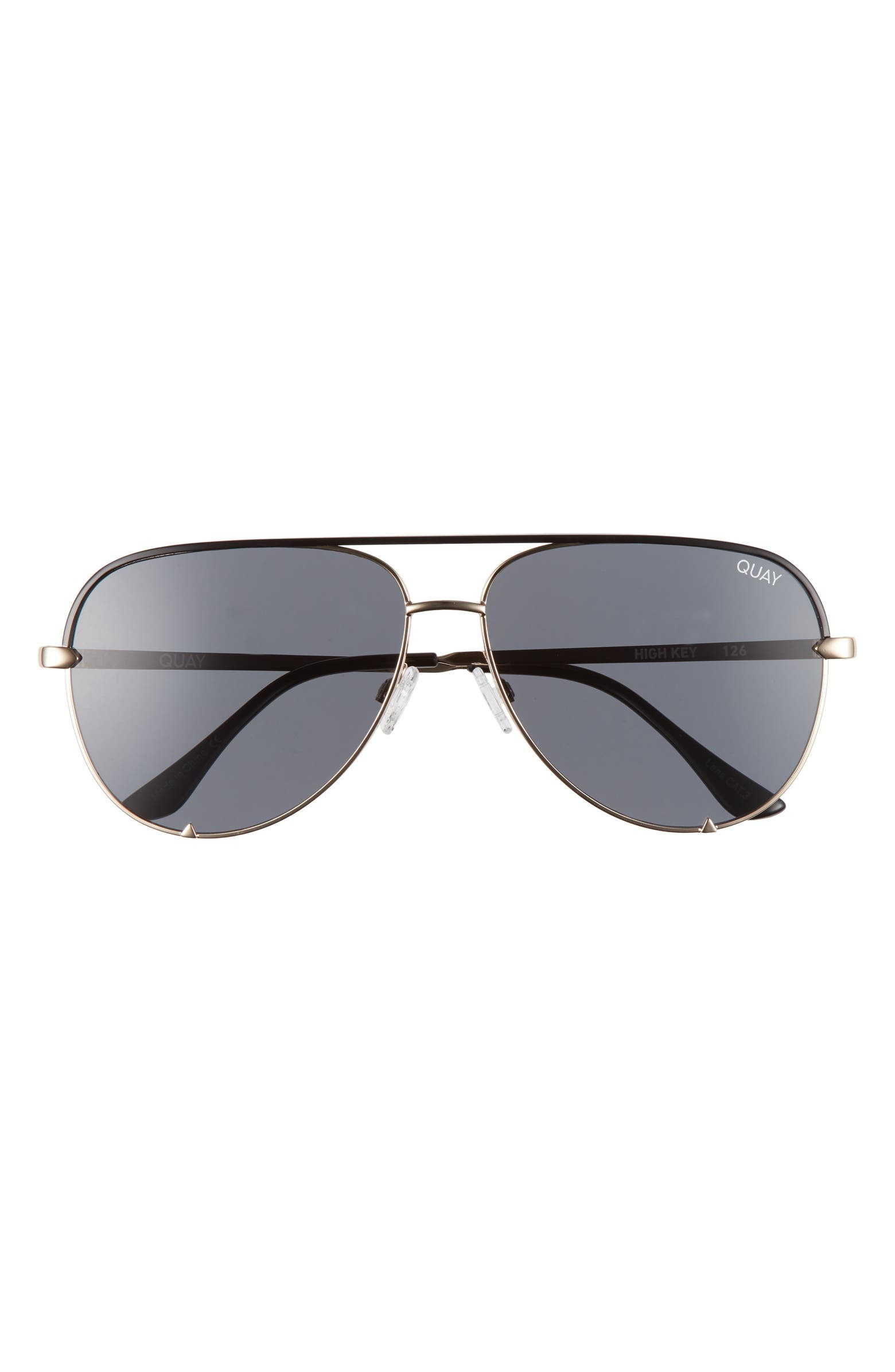 Quay Australia High Key 62mm Oversize Aviator Sunglasses | Nordstrom | Nordstrom