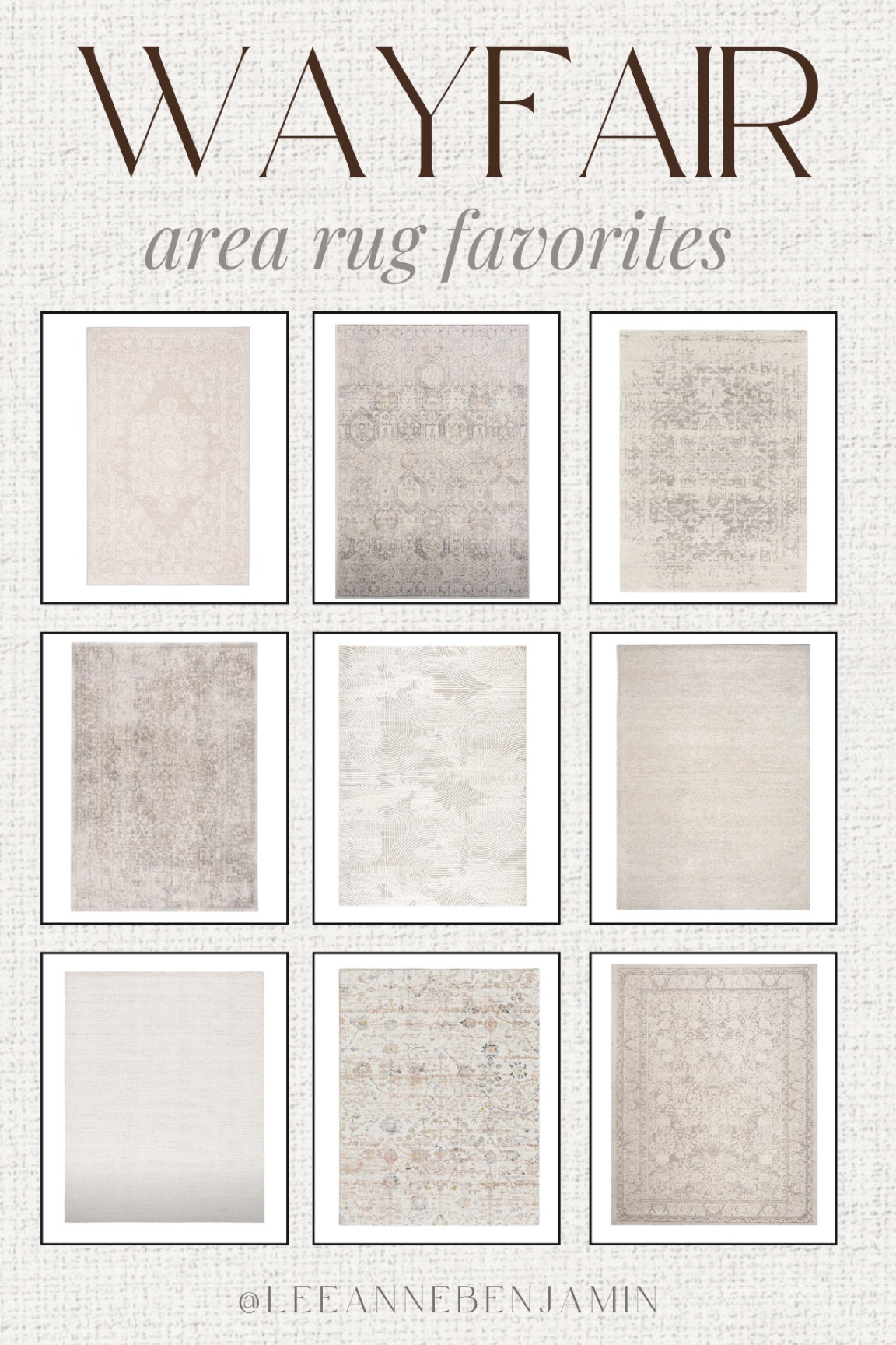 Affordable neutral Wayfair area rugs!!

#LTKxWayfair #LTKHome #LTKSaleAlert