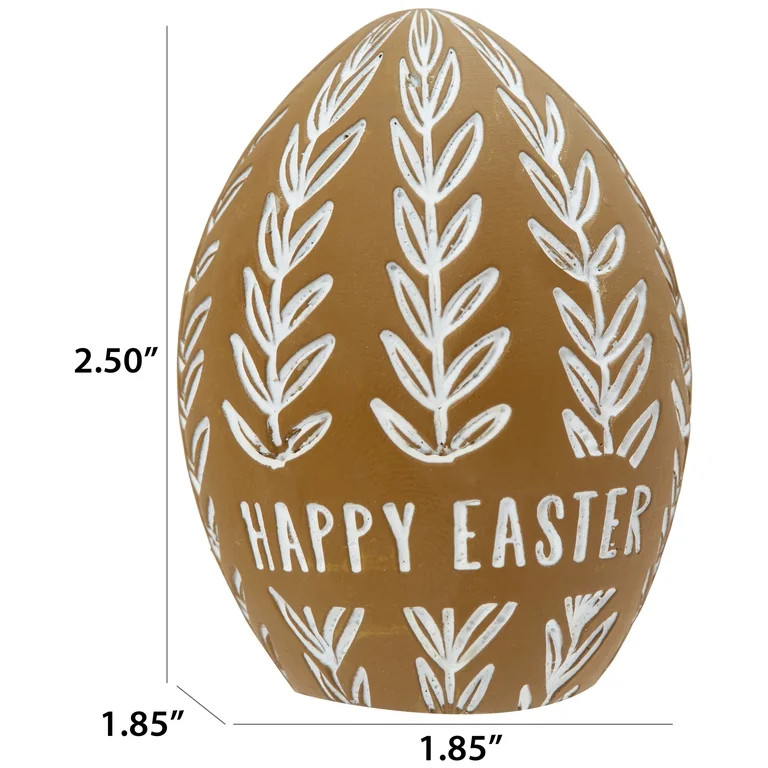 Way To Celebrate Egg Brown Cement | Walmart (US)