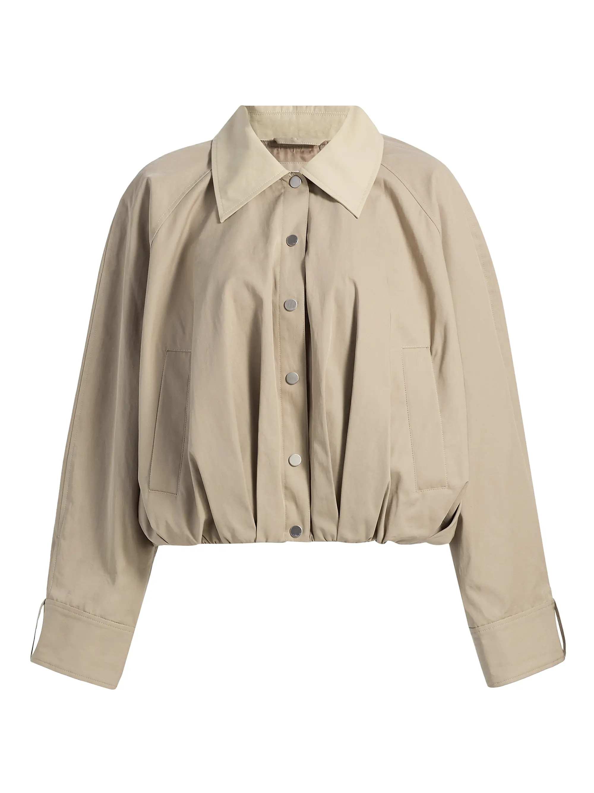 Snap Front Blouson Bomber Jacket | Saks Fifth Avenue