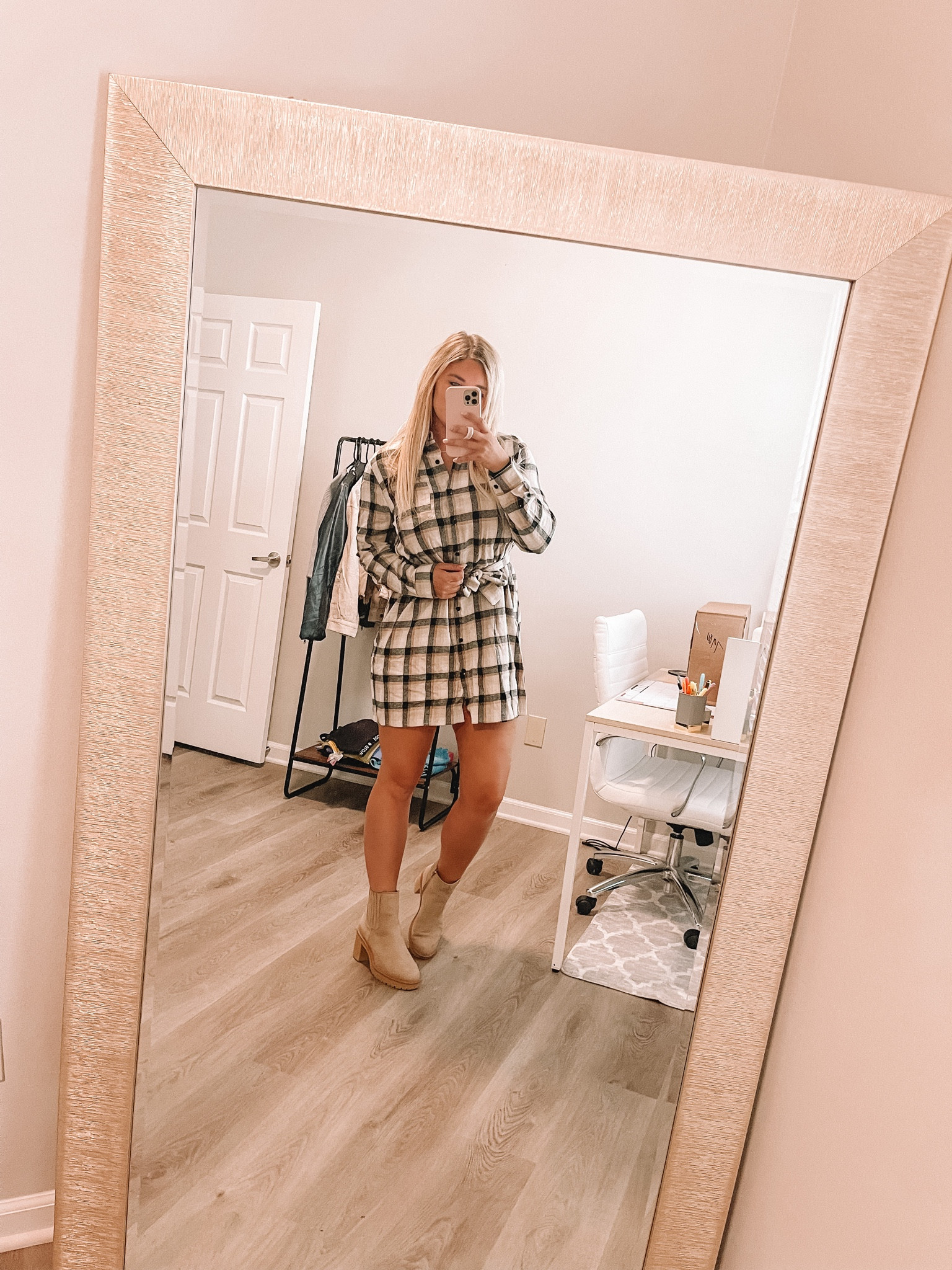 Pink lily plaid dress use code megan15 

#LTKSeasonal #LTKsalealert #LTKstyletip