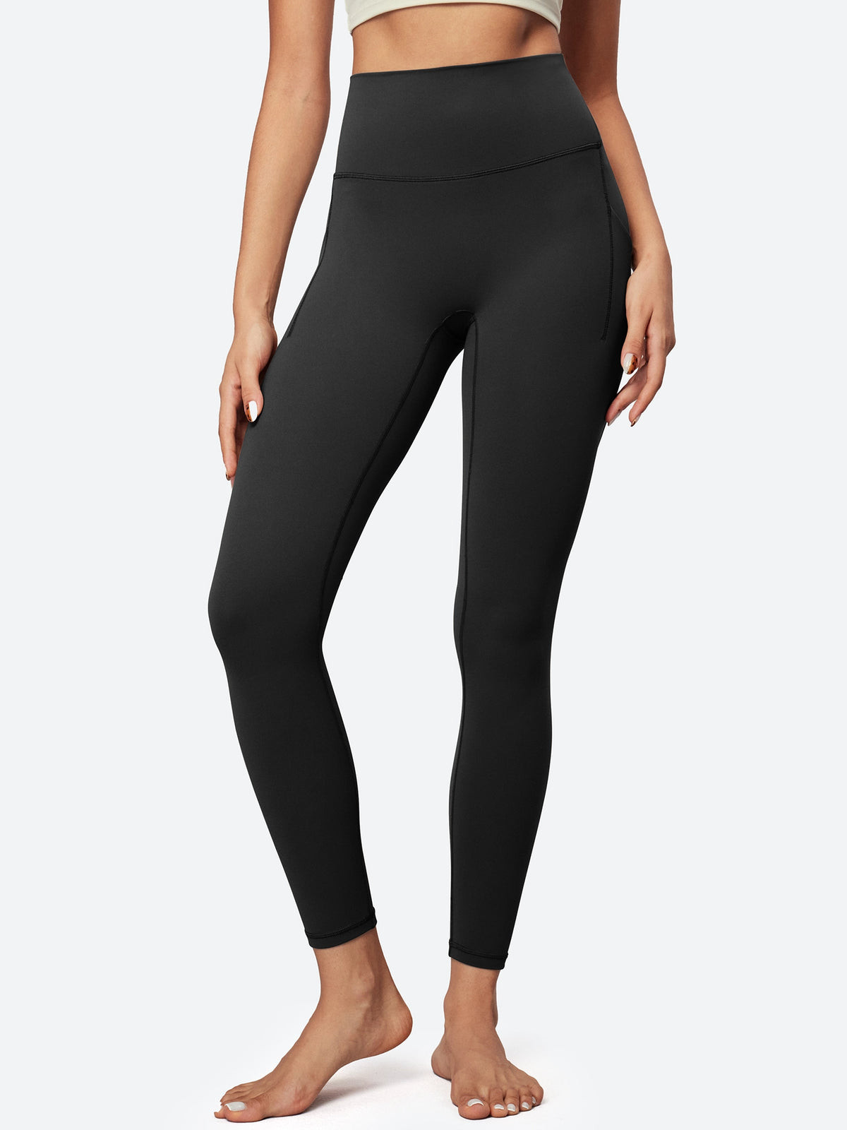 IUGA ButterLab® No Front Seam Leggings With Pockets | IUGA