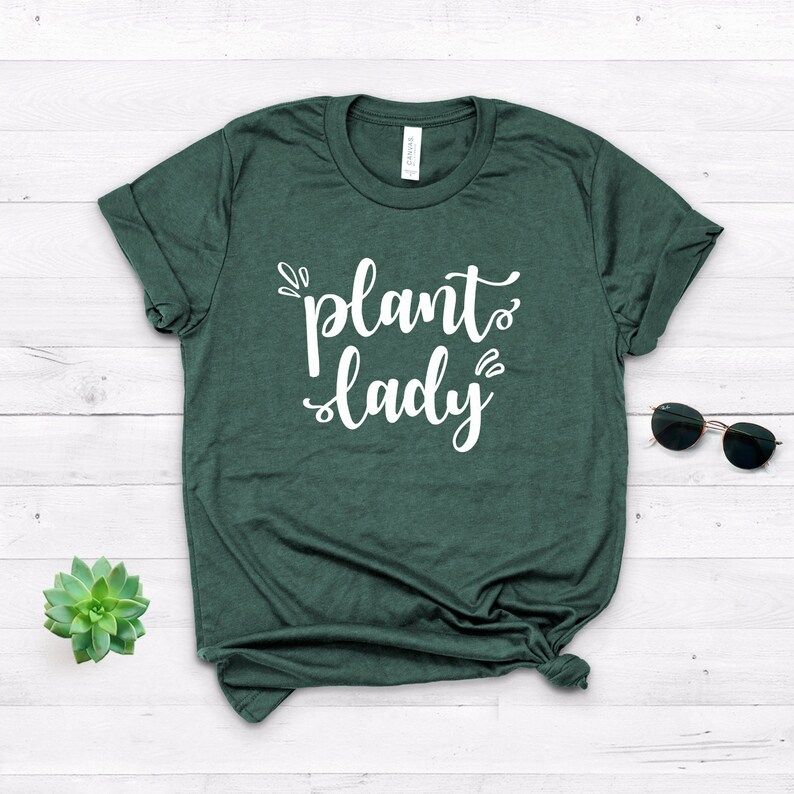 Plant Lady Shirt ∙ Garden Gifts ∙ Crazy Plant Lady ∙ Gardening Shirt ∙ Plant Tshirt ∙ G... | Etsy (US)