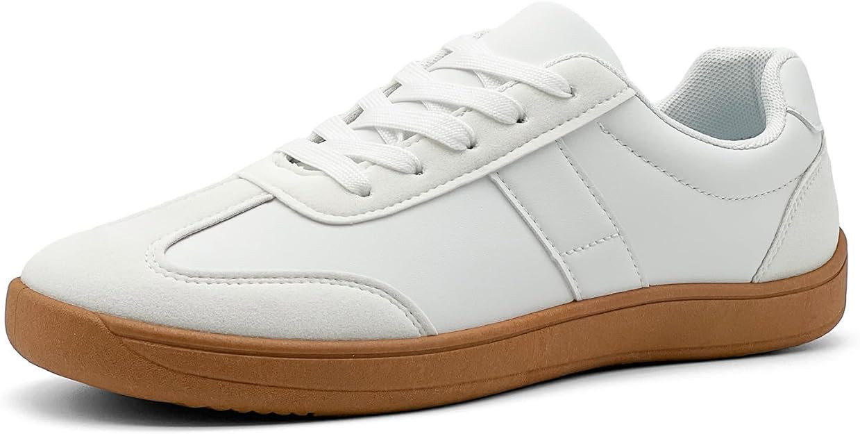 Fashion Sneakers for Women Men, Classic Casual Retro Trainer Shoes Low-Top Comfortable Breathable... | Amazon (US)